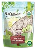 Food to Live Whole Grain Buckwheat Flour Blend, 1 Pound – A Custom Mix of Buckwheat Flour and Oat Flour, Non-GMO, Fine Meal, Vegan, Bulk. All Purpose Flour. Great for Baking
