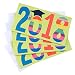 Hallmark Graduation Money Holder or Gift Card Holder Greeting Card Assortment (4 Cards and 4 Envelopes, Rainbow Stripes 2018)