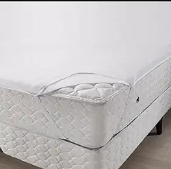 Protetor Capa Colchão Impermeável Silencioso Não Faz Barulho com Elástico (Solteiro)