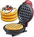 Candora Mini Waffle Maker dla indywidualnych wafli, Hash Browns, Paninis, lunch, przekąsek, lub innych na łamie