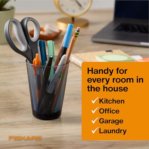 Fiskars 8" Left-Handed Titanium All Purpose Scissors for Office - image 3