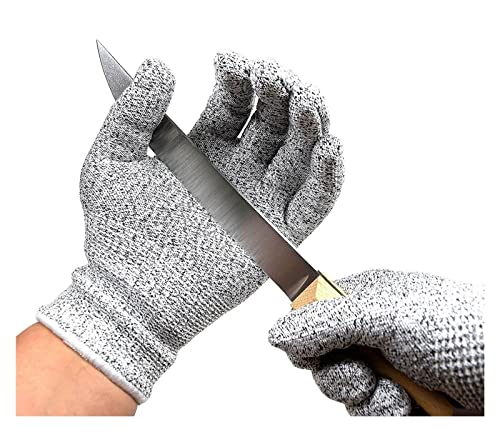 Guantes de trabajo de seguridad de nivel 5 anticortes Guantes resistentes a cortes Guantes a prueba de cortes Kithchen Garden Accesorios de trabajo Guante de trabajo de seguridad, Abrasión superior y