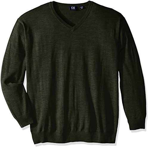 Image of Cutter & Buck Men's Big-Tall Douglas V-Neck Sweater
