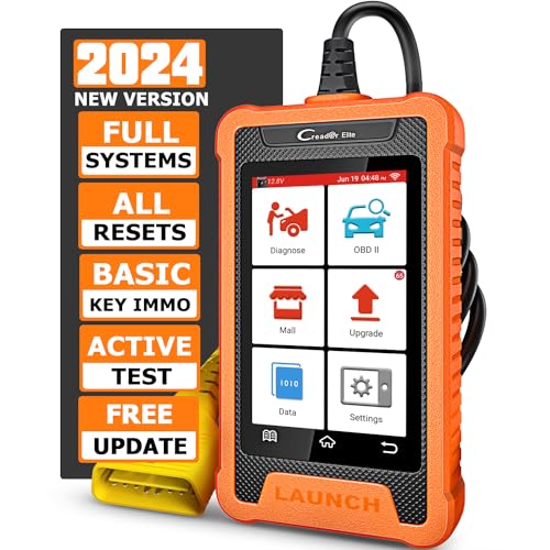 2025 LAUNCH Creader Elite fit for GM Bi-Directional Scanner, All Resets Full System Diagnostic Scan Tool, ECU Coding, Full OBD2 Code Reader for Buick/Chevrolet/Cadillac/GMC, Lifetime Free Update