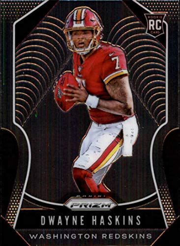 2019 Prizm Football #303 Dwayne Haskins RC Rookie Card Washington Redskins Official Panini NFL Trading Card