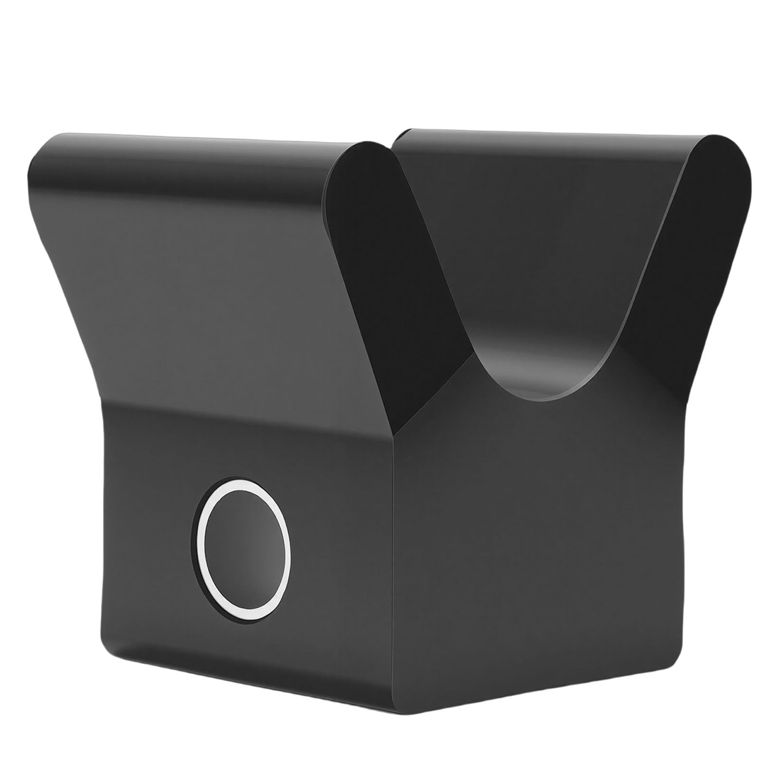 Fockety Bugstopper in V Form für Bootstrailer, abriebfester Bugpuffer aus Polyurethan für Bootstrailer, 7,6 cm Montagebreite und 2 cm Lochdurchmesser, für Boote, Trailer und Yachten