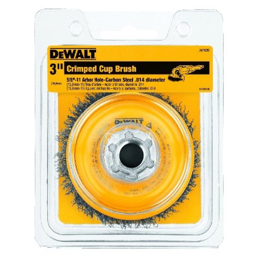 Image of DEWALT Wire Cup Brush, Crimped, 3-Inch (DW4920)