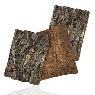 CZMTBO lot de 3 panneaux liège 30 x 20 cm aspect écorce 3D