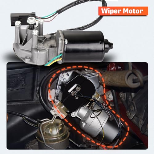 Image of Windshield Wiper Motor Replacement fit for 1997-2002 For Jeep TJ 1997-2002 For Jeep Wrangler OE 227145 AA140442 WIP1651 40-442 85-442 4864892