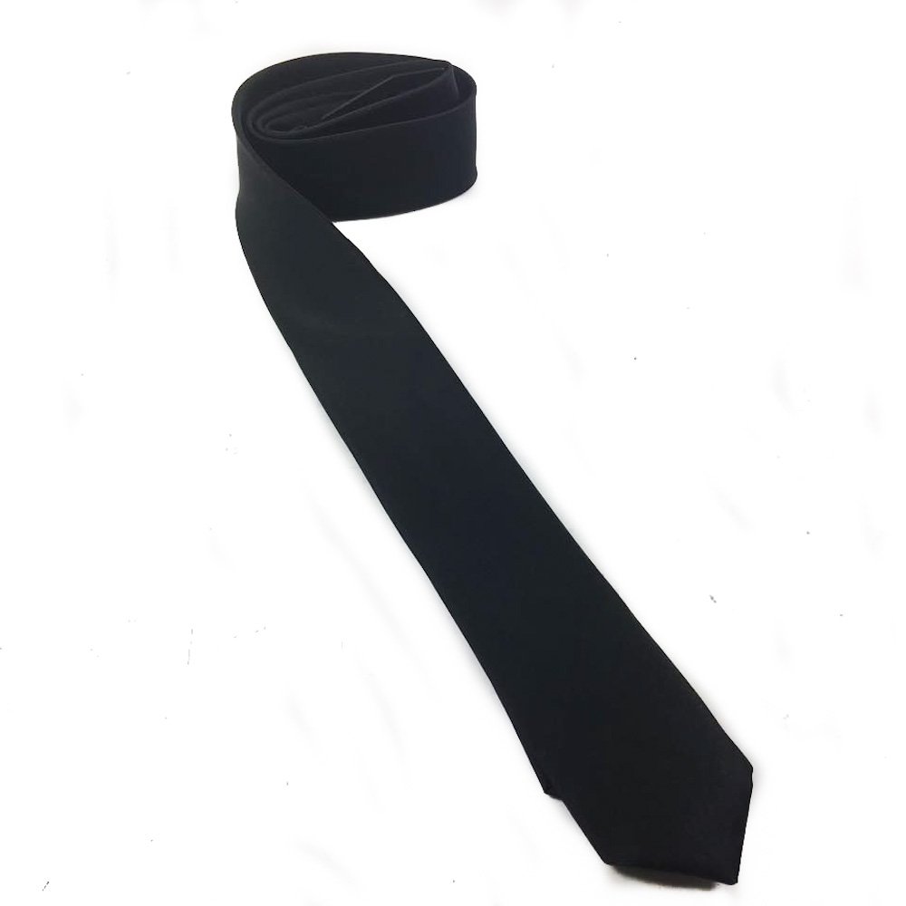 Men Boy Unisex Skinny Slim Retro Tie Narrow 1.5
