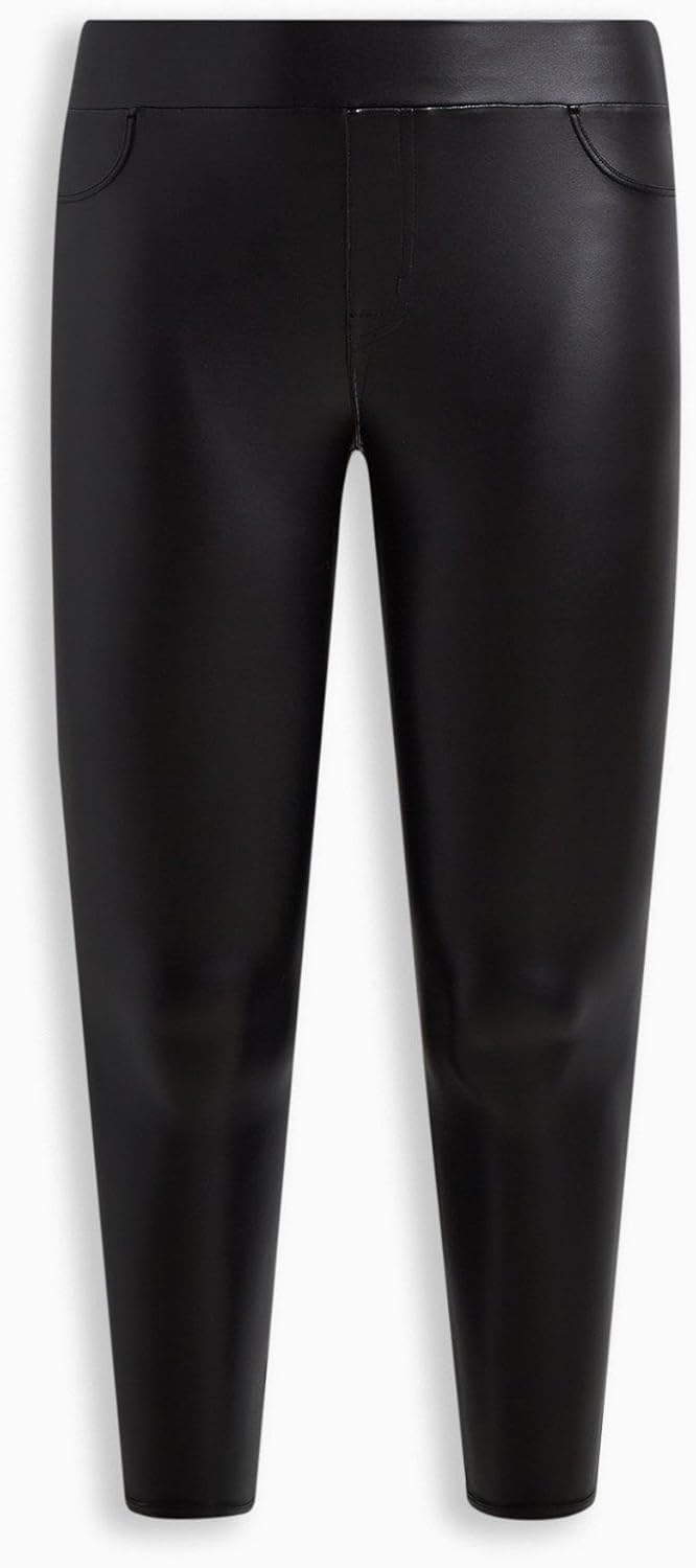 Torrid Women's Plus Size Full-Length Faux Leather Legging - Image 3