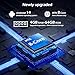 128GB MP3 Player with Bluetooth and WiFi, Android 14, 4GB RAM Portable HiFi Lossless, MP3 & MP4 Player for Kids with 4