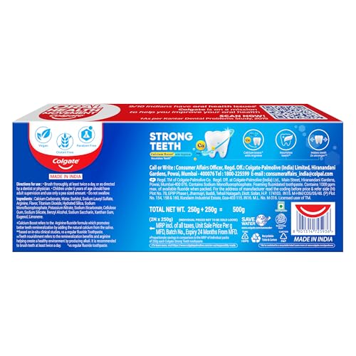 Colgate Strong Teeth Cavity Protection Toothpaste 500gm