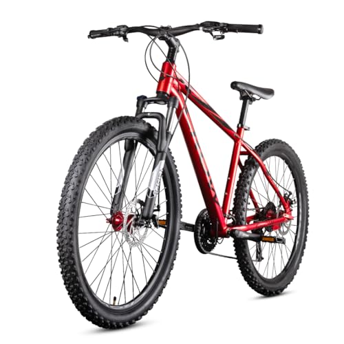 Image of CROW - Rogue PRO | 27.5T MTB 21 Gear Cycle for Boys & Adults | 27.5 Inch Bicycle for Men (Mountain Bike) Gear Cycle 21 Speed with Disc Brake & Zoom Lockout Suspension | 15+ Years | 5.4FT+