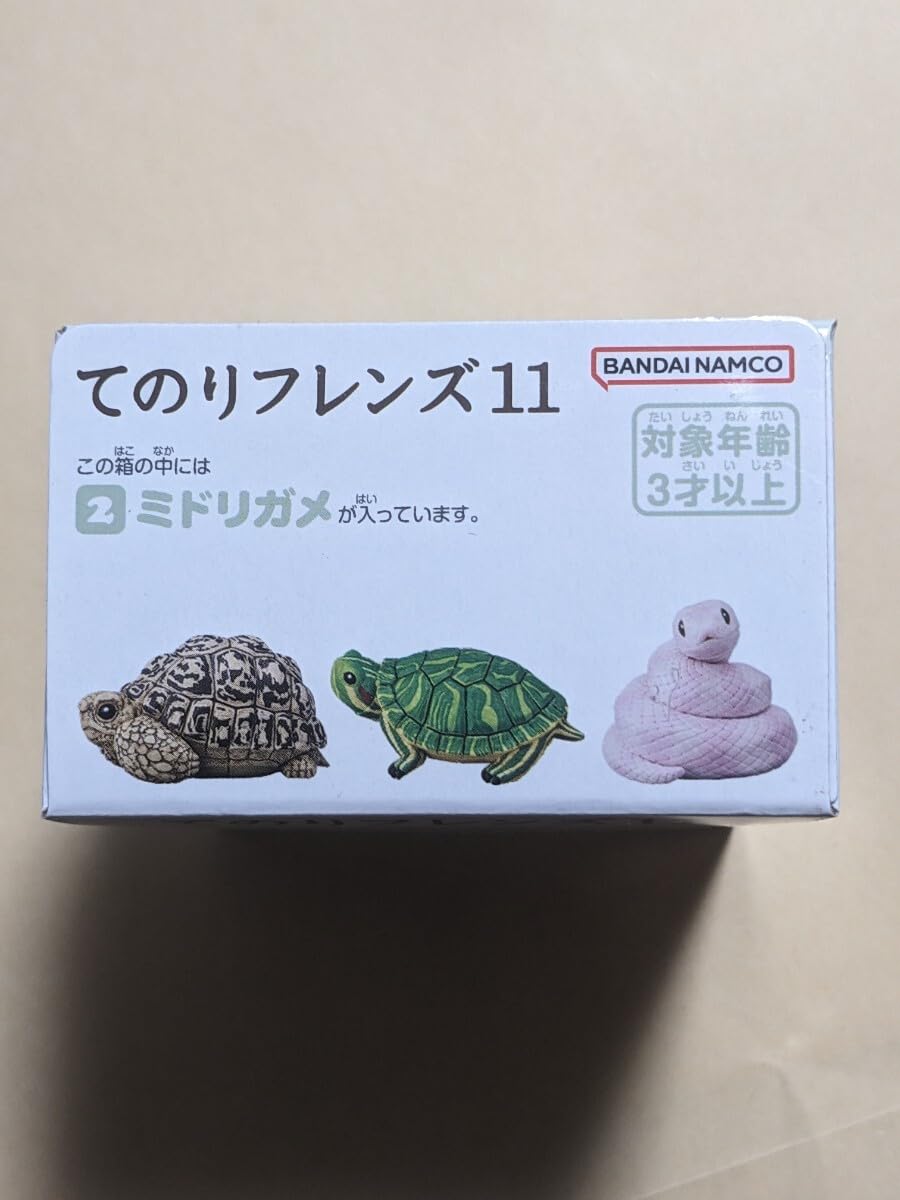 Amazon.co.jp: てのりフレンズ11 ミドリガメ 食玩 フィギュア カメ 亀