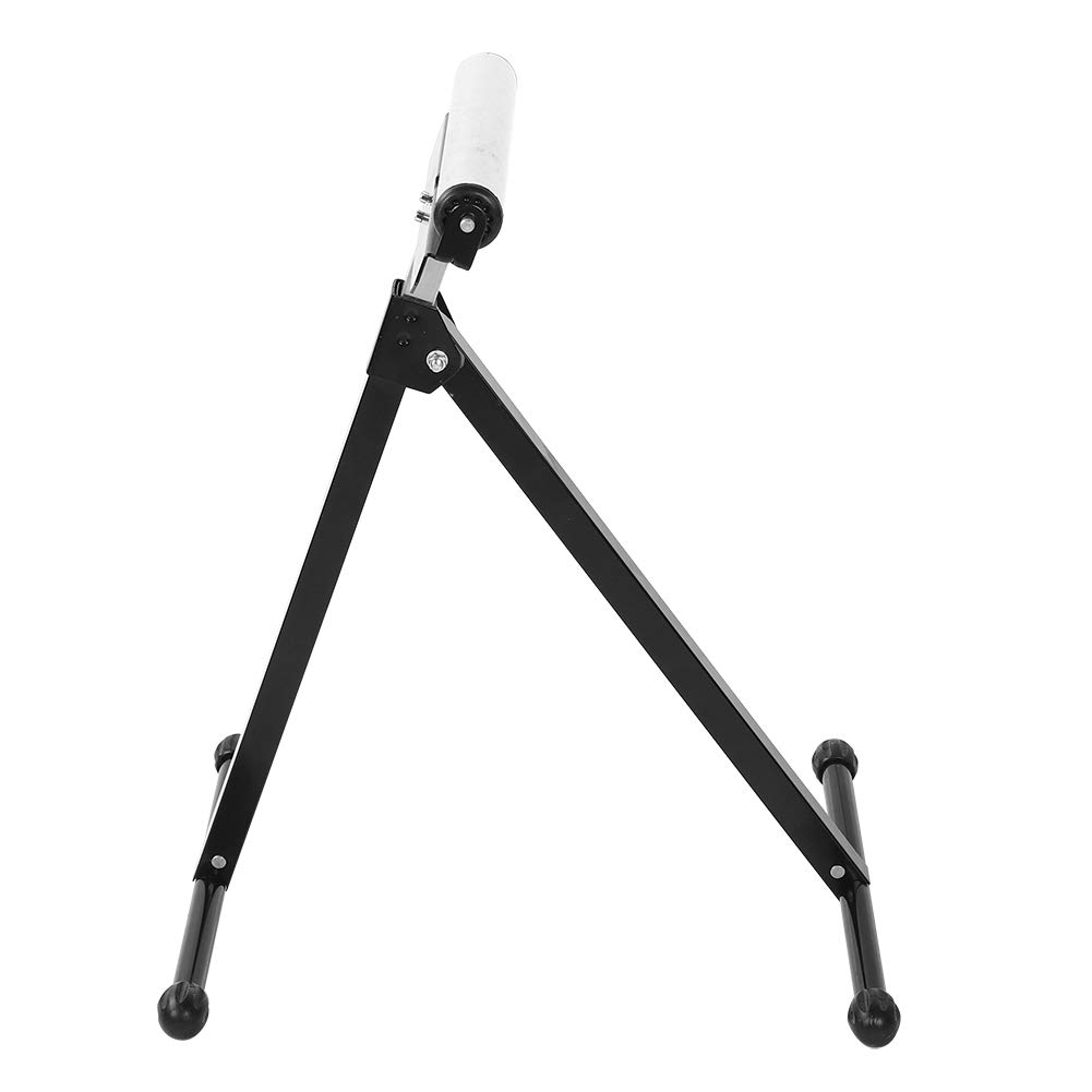 Soporte de Rodillo único Plegable Ajustable, Soportes de Rodillos Resistentes para Carpintería, Mesa de Sierra con Pies de Goma Antideslizantes para Equipos de Banco de Sierra