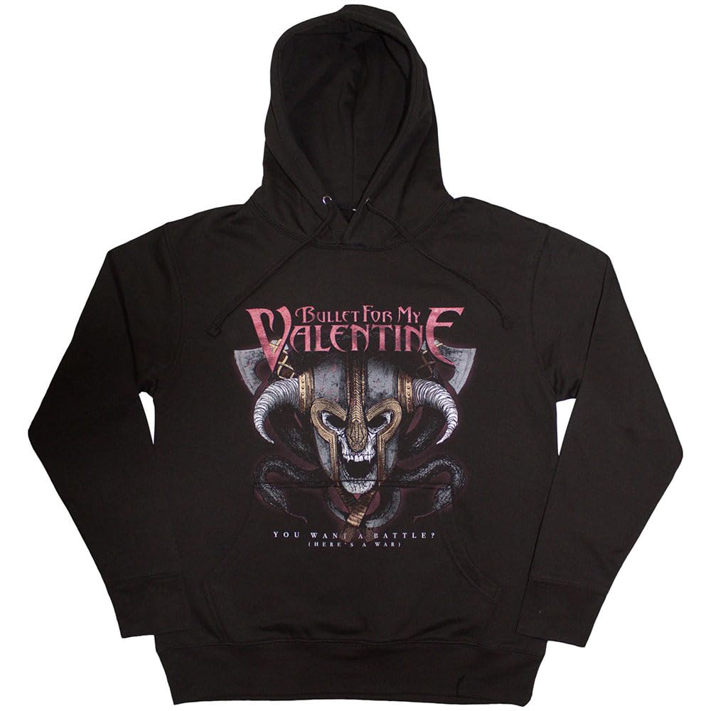 Rock Off officially licensed products Bullet For My Valentine Viking Pullover Hoodie XXL Black