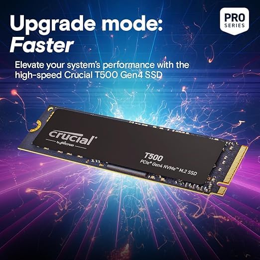 内蔵型SSD Crucial T500 2TB M.2 SSD Amazon.in: Buy Crucial T500 2TB Gen4 NVMe M.2 Internal Gaming SSD