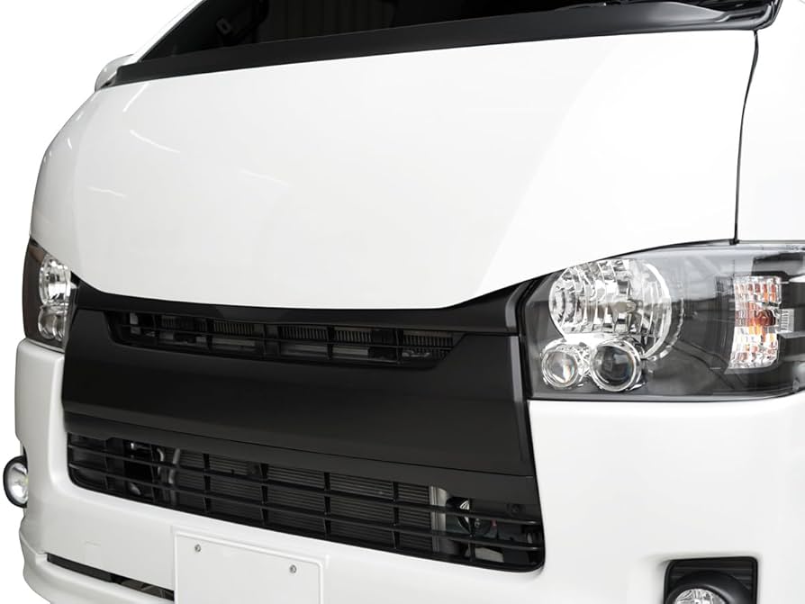 ハイエース　200系　バットフェイスボンネット 楽天市場】【TRISTAR'S】ハイエース 200系 標準用 エアロ