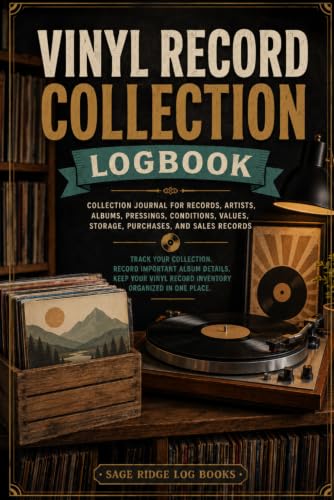 Vinyl Record Collection Logbook: A Collector’s Record Book for Albums, Artists, Pressings, Condition, Purchase Details, and Listening Notes image 2
