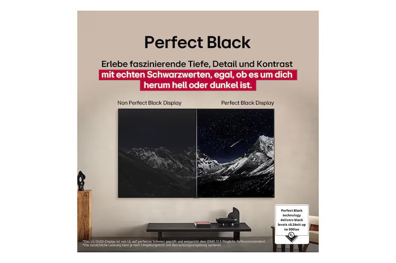 LG OLED42C57 OLED evo Smart TV, 42 Zoll / 106 cm Flachbildschirm, 4K UHD Auflösung, KI-Technologie, 2025 Modell