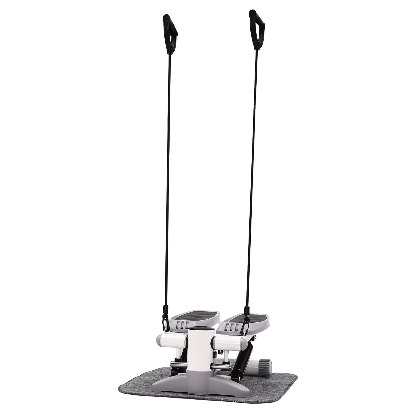 Stepper fitness do domu, 150 kg, mini steppers, stepper z wielofunkcyjnym wyświetlaczem LED, do treningu domowego, taśmy oporowe, do aerobiku, sprzętu treningowego