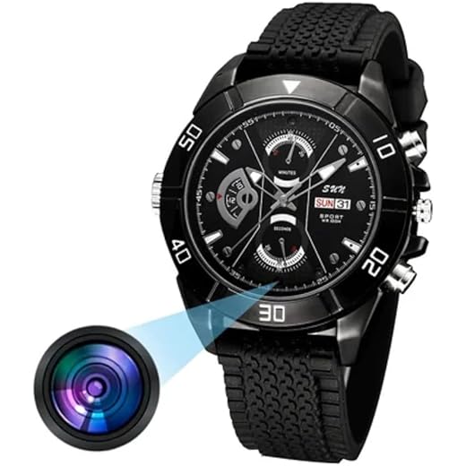 4K Motion Detection Waterproof Watch 32GB