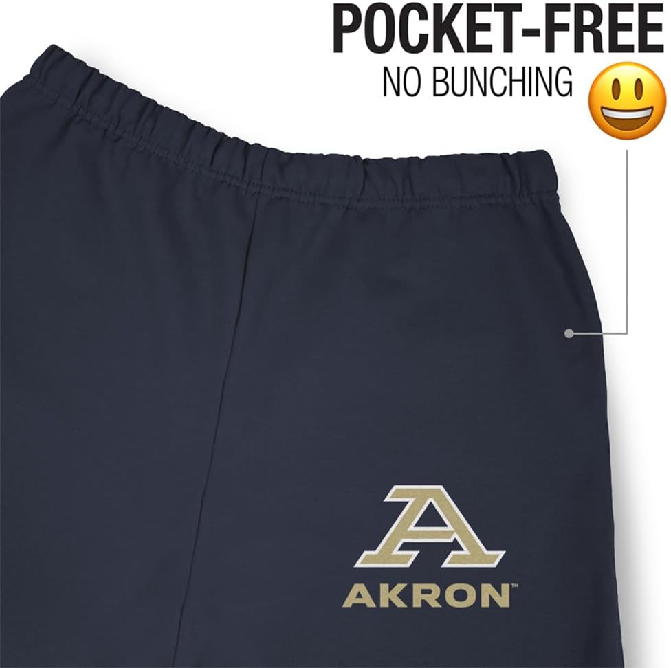 Official Collegiate NCAA Jogger Sweatpants Unisex for Men & Women Primary Logo School Color Collection