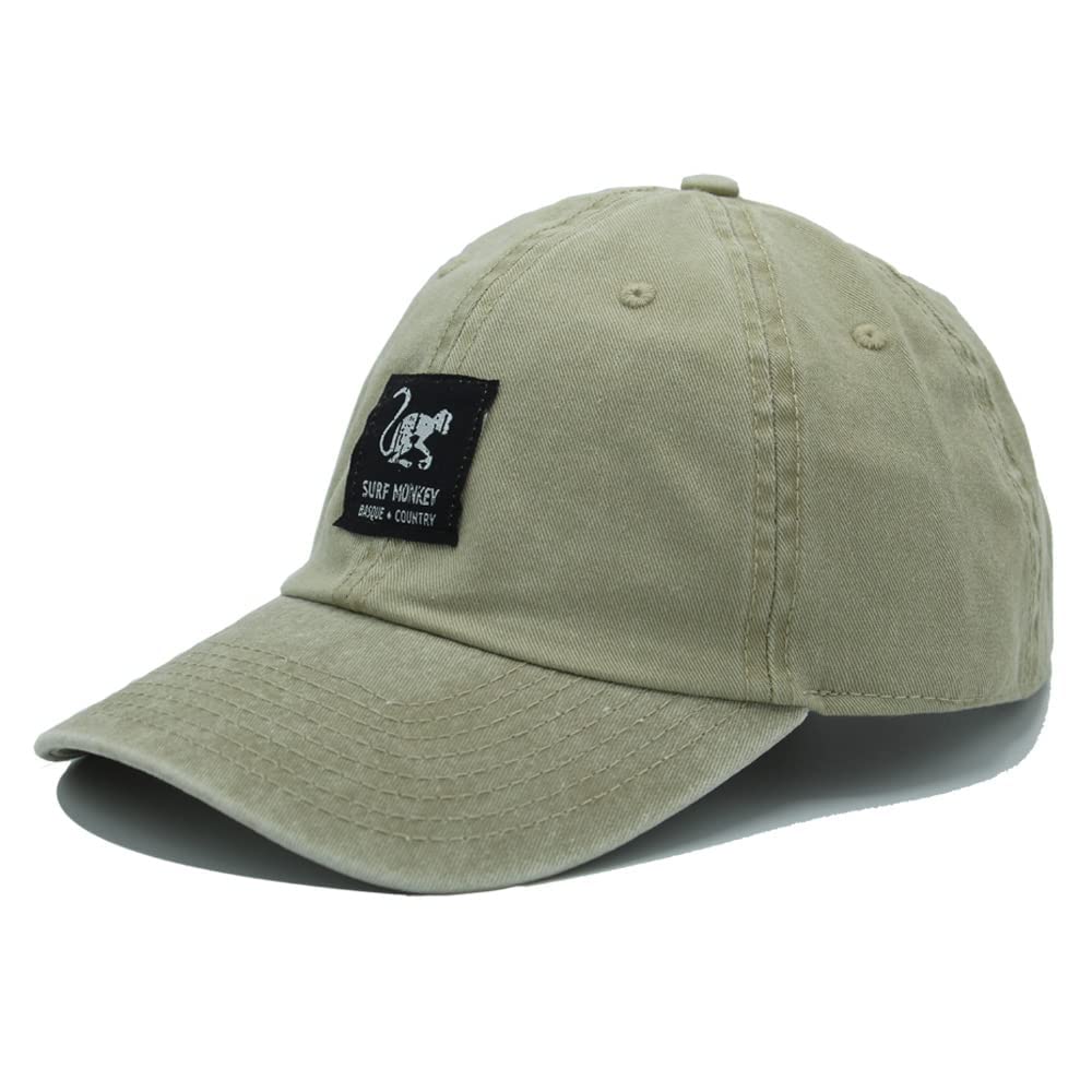 SURF MONKEY DRESSED IN MUSIC PLAY WITH ME Gorra Beisbol Classic Surf Monkey® - Gorra Dad de algodón sin Estructura - Aspecto Envejecido