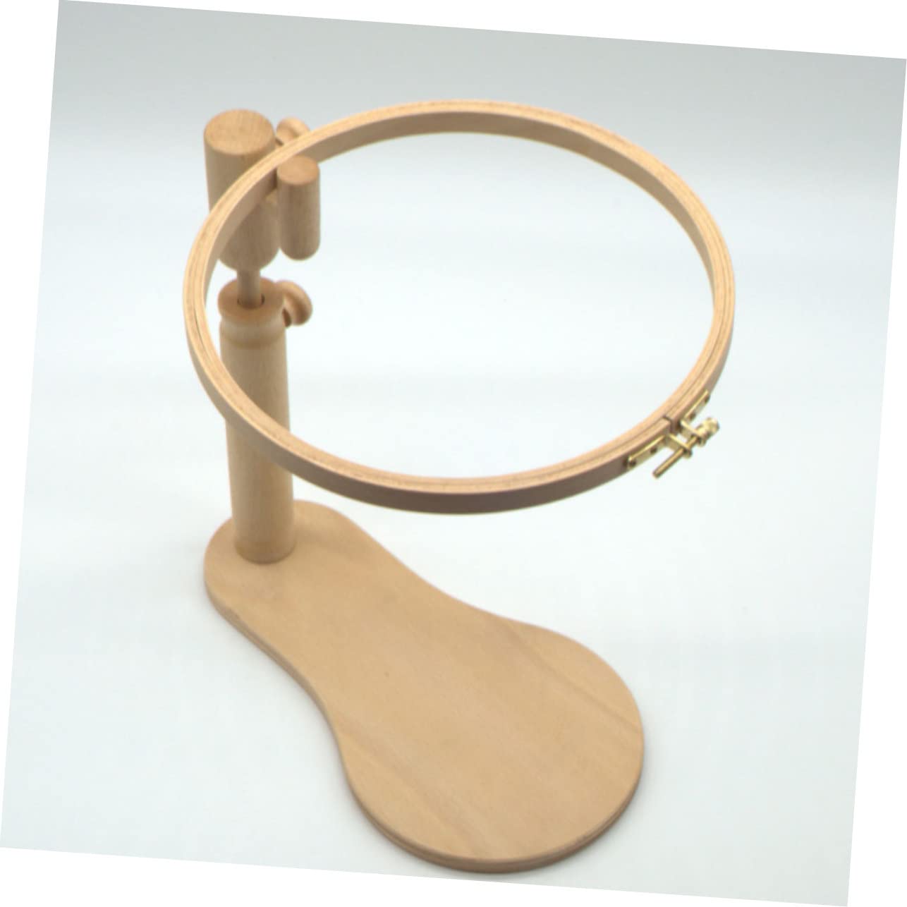 Verstellbarer Drehbarer Holz Stickrahmen 24cm für Kreuzstich