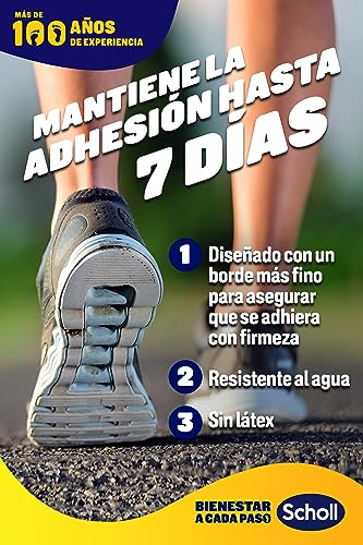 Miniatura 3 de Dr. Scholl's Apósitos para Ampollas en Dedos x6 - Alivio Instantáneo y Cicatrización Rápida - Impermeables y Transpirables - Tamaño Pequeño (Paquete de 2)