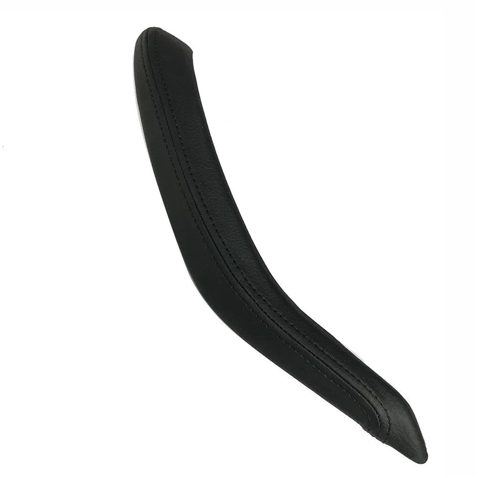 NOHEEU LHD RHD Upgraded Interior Door Handle Outer Leather Cover Trim for BMW X5 X6 F15 F16 2014-2018(Right Black)