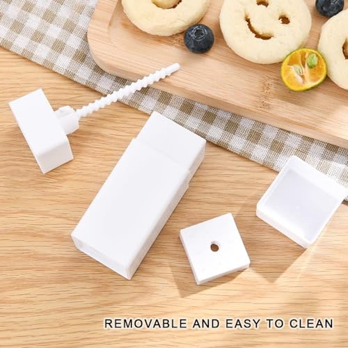 Image of Butter Dispenser, Butter and Container for Fridge Storage,Butter Box with for Kitchen and Restaurant,White