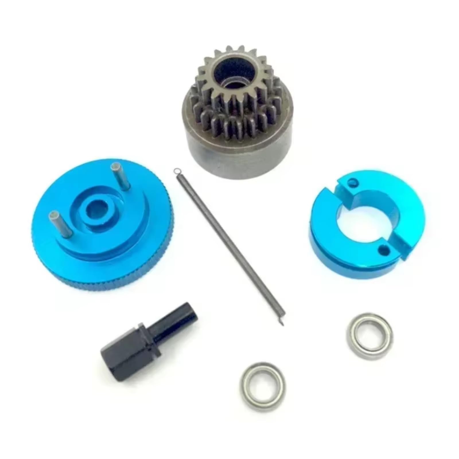 Campana Ganascia Frizione Del Volano Cuscinetti A Molla Parte Per HSP 1/10 | Auto RC Parti con molle a campana frizione affidabili piste trasferimento potenza motore Per nitro(Double)