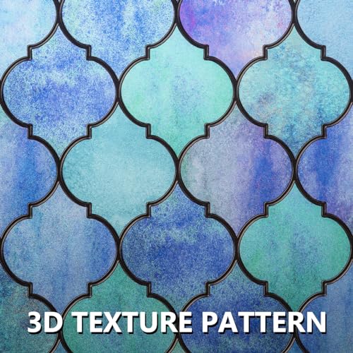 Stained Glass Window Privacy Film with Tools