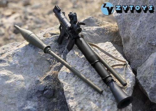 Artcreator_BM ZYTOYS - 1/6モデル RPG-7 対戦車ロケットランチャー ブラック ZY8305A Artcreator_BM ZYTOYS - 1/6モデル RPG-7 対戦車ロケットランチャー ブラック ZY8305A