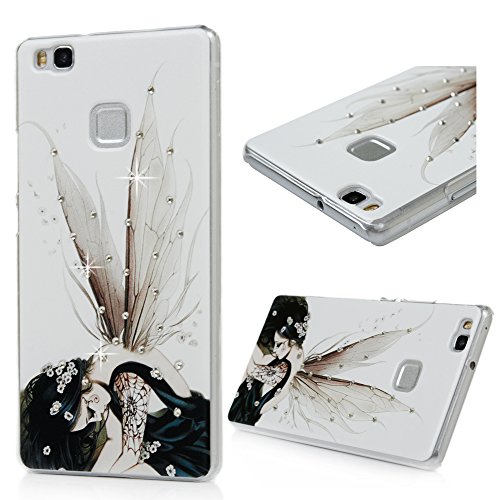 Huawei P9 Lite Custodia Trasparente 3D Glitter