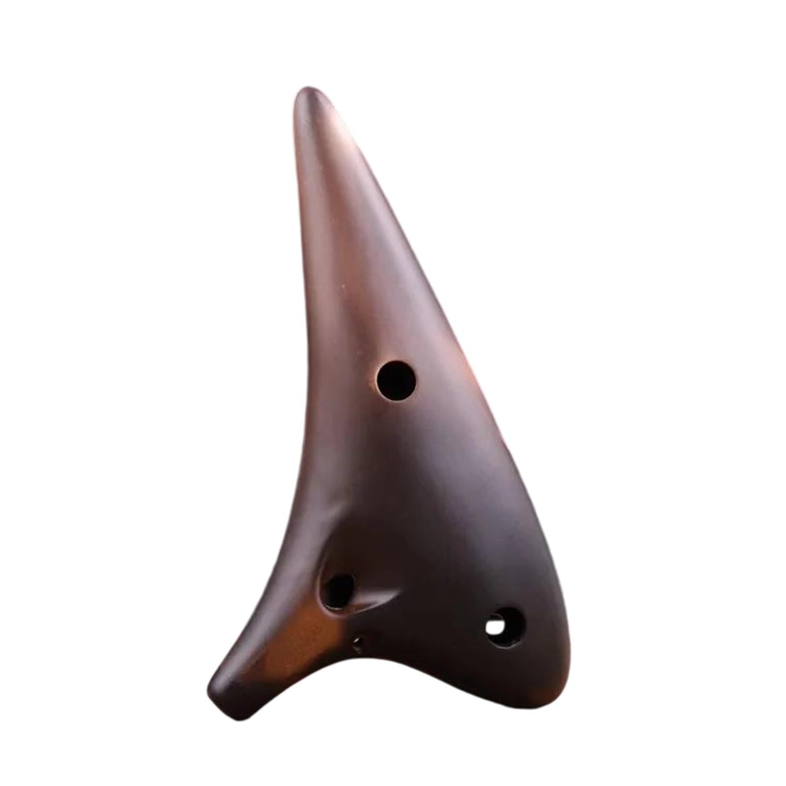 Okarina Ceramic Ocarina Professional 12 Hole Alto AG Tune Instrument do nauki dla początkujących(3/4)