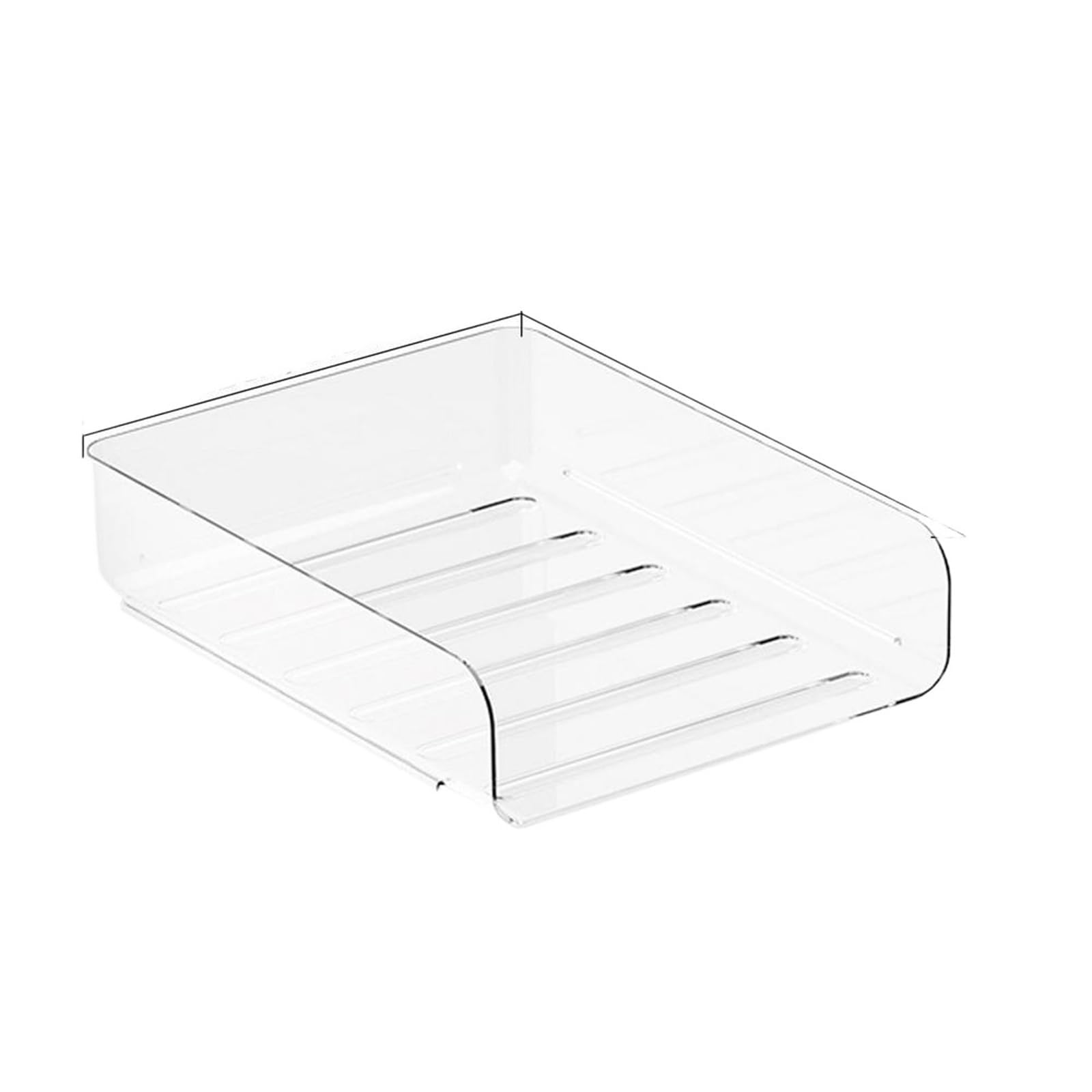 Bandeja para Cartas Organizador de Bandeja Archivos Escritorio Transparente, Organizador Papel for Documentos A4, Estante for Libros, Soporte Almacenamiento(S)