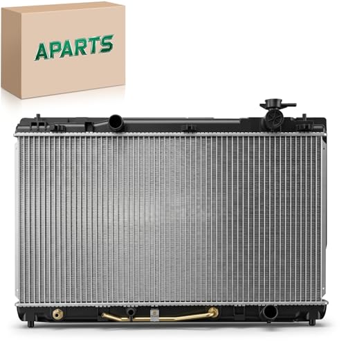 Aparts 2917 Radiator Fits for 2007-2011 for Toyota Camry 2.4L OEM# 164000V070;1640036070 16in Core Radiator with TOC