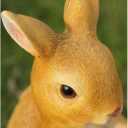 Ornement en résine imperméable lapin, le cadeau idéal pour jardinier