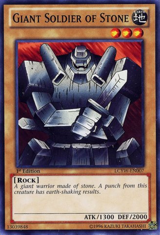 YU-GI-OH! - Giant Soldier of Stone (LCYW-EN007) - Legendary