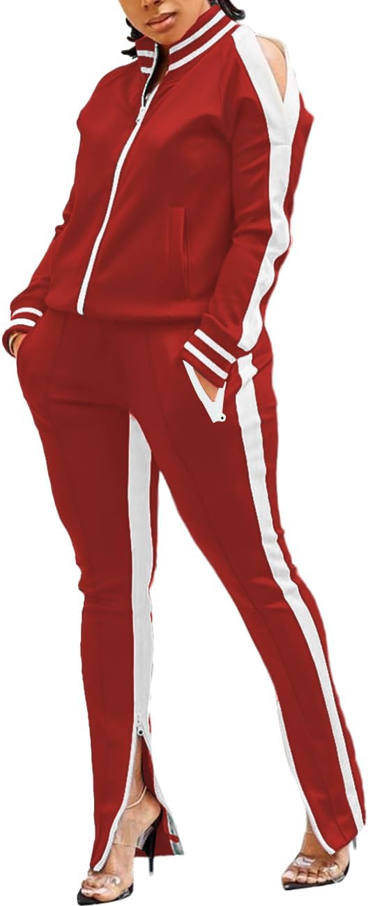 TOPONSKY Women Casual 2 Piece Outfit Long Pant Set Sweatsuits Tracksuits - Image 4