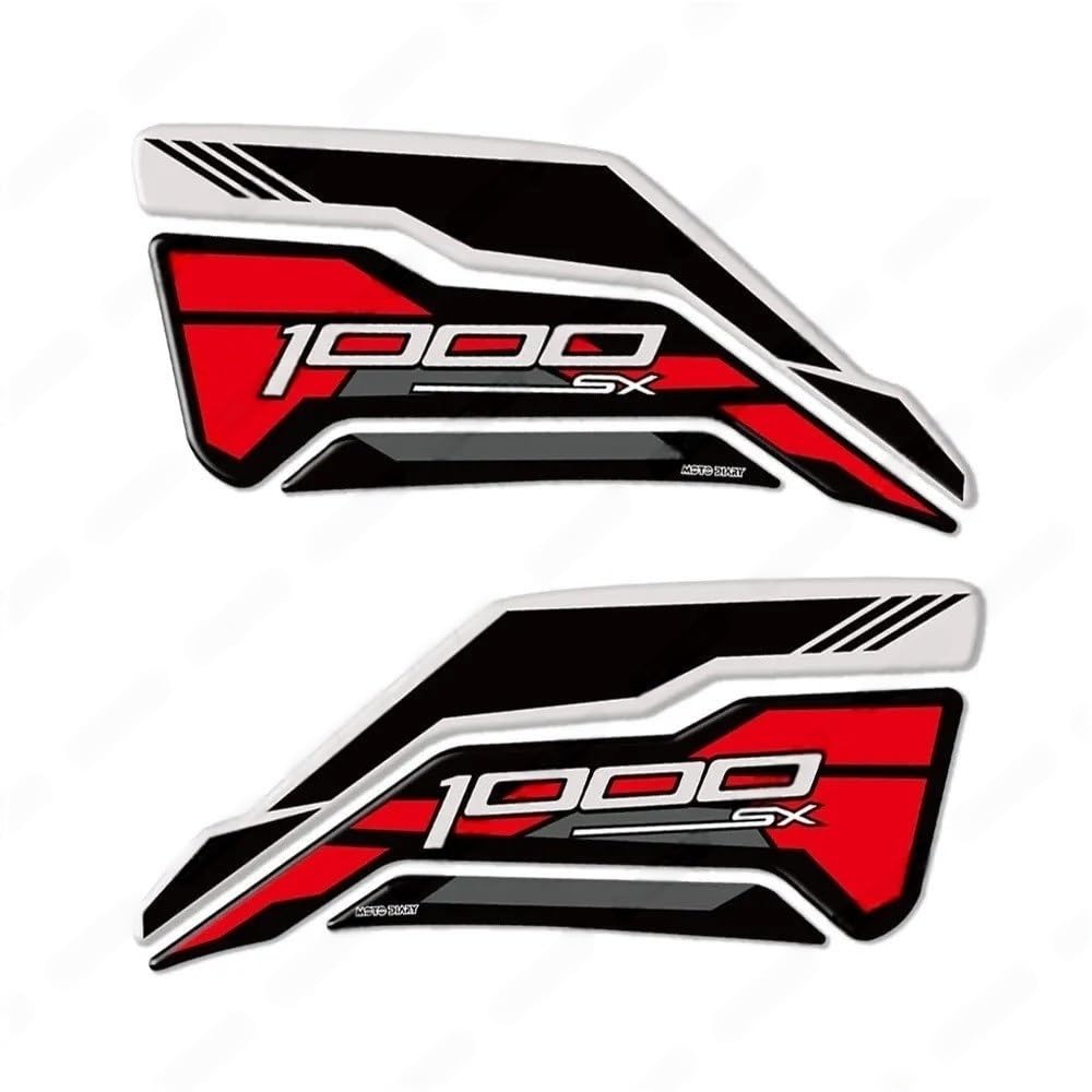 for Kawas&AKI Z1000SX Z 1000SX Ninja 1000 SX 2017-2024 Fuel Tank Sticker Oil Gas Cap Decal Cover Protector Tanks Pad Protector