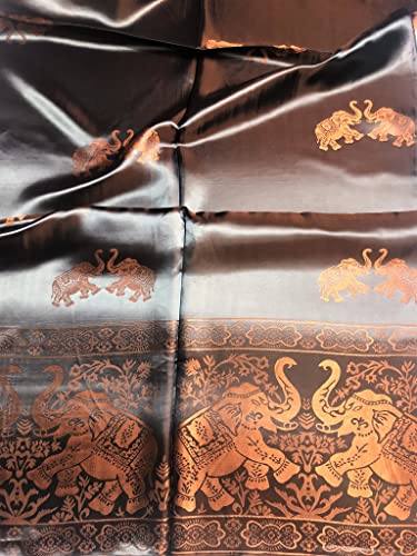 Silk Festival & Rave Scarf, Bridal Shawl & Boho Wraps - Reversible Bridesmaid Scarves4