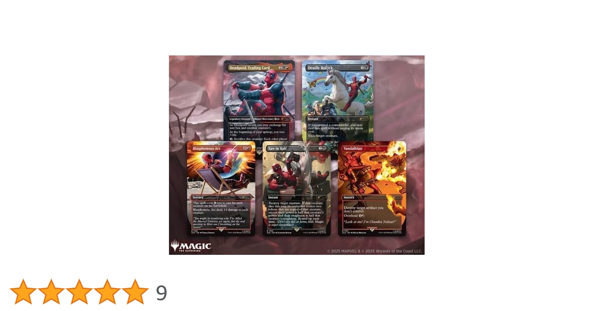 Magic the Gathering Secret Lair x Marvel's Deadpool (Non