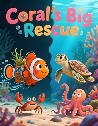 Coral's Big Rescue: An Underwater Adventure About Courage, Friendship, and Saving the Coral Reef | A Sea Life Picture Book for Kids Ages 4–8