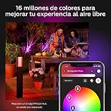Philips Hue Impress Palo da Terra per Esterni, Nero - 8
