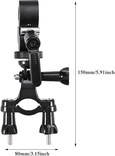 Miniatura 4 de Estabilizador de cardán para cámara de acción para manillar de bicicleta al aire libre Cámara de acción Gimbal estabilizador titular para ciclismo