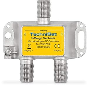 TechniSat 2-Wege Sat-Verteiler 0000/3220